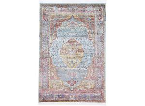 4063375036612 - Teppich CARPETFINE Esha Teppiche Gr B L 160 cm x 230 cm 8 mm 1 St bunt (multi) Fransenteppich Esszimmerteppiche Vintage Look schöne Farben mit Fransen Wohnzimmer 4063375036612 - Teppich CARPETFINE Esha Teppiche Gr B L 160 cm x 230 cm 8 mm 1 St bunt (multi) Fransenteppich Esszimmerteppiche Vintage Look schöne Farben mit Fransen Wohnzimmer