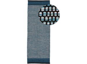 4063375037022 - Läufer CARPETFINE Kelim Mia Teppiche Gr B L 80 cm x 500 cm 6 mm 1 St blau Kurzflor-Läufer 4063375037022 - Läufer CARPETFINE Kelim Mia Teppiche Gr B L 80 cm x 500 cm 6 mm 1 St blau Kurzflor-Läufer