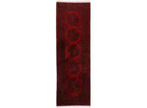 4063375037176 - Läufer WOVEN ARTS Afghan Akhche Teppiche Gr B L 80 cm x 300 cm 10 mm 1 St rot Teppichläufer handgeknüpft Wohnzimmer reine Wolle 4063375037176 - Läufer WOVEN ARTS Afghan Akhche Teppiche Gr B L 80 cm x 300 cm 10 mm 1 St rot Teppichläufer handgeknüpft Wohnzimmer reine Wolle