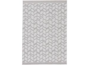 4063375080783 - Teppich CARPETFINE Boho 102 Teppiche Gr B L 160 cm x 230 cm 4 mm 1 St beige Esszimmerteppiche robustes Flachgewebe Sisal Optik UV-beständig Außenbereich