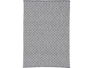 4063375083227 - Teppich CARPETFINE Frida 202 Teppiche Gr B L 200 cm x 290 cm 7 mm 1 St grau Esszimmerteppiche Wendeteppich 100% recyceltem Material (PET) Flachgewebe Sisal Optik