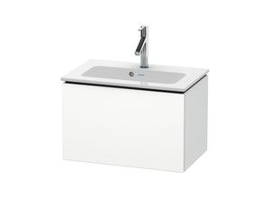 4063382032768 - L-Cube Waschtischunterbau wandhängend Compact 1 Auszug Breite 520mm für Me by Starck 233653 Farbe Taupe Dekor - LC611809191 - Duravit