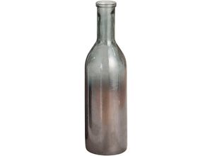 4063387392256 - Bodenvase GILDE Douro Vasen Gr H 50 cm Ø 14 cm grau Blumenvasen Vasen aus Glas