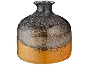 4063387509296 - Casablanca by Gilde Tischvase Honduras Dekovase (1 St) Vase aus durchgefärbtem Glas Höhe ca 21 cm braun|schwarz