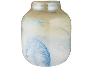 4063387509326 - Casablanca by Gilde Tischvase Fresh Dekovase (1 St) Vase aus durchgefärbtem Glas Höhe ca 24 cm weiß