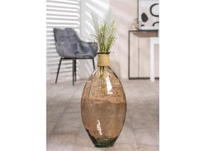 4063387514986 - Bodenvase GILDE Vase Jawa Vasen Gr B H T 29 cm x 59 cm x 29 cm braun Blumenvasen