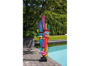 4063387518557 - Fantasy-Figur CASABLANCA BY GILDE Skulptur Kediri\ Dekofiguren Gr B H T 315 cm x 100 cm x 14 cm bunt Weitere Figuren Skulpturen