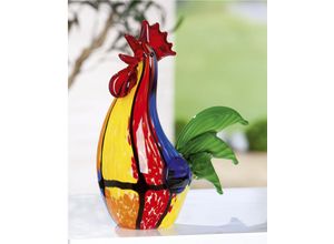 4063387519035 - Tierfigur CASABLANCA BY GILDE Skulptur Hahn\ Dekofiguren Gr B H T 23 cm x 27 cm x 11 cm bunt Weihnachtsengel Weihnachtsfiguren