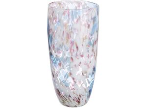 4063387527498 - Casablanca by Gilde Tischvase Vase Touche Höhe ca 36 cm (1 St) aus durchgefärbtem Glas wasserdicht bunt