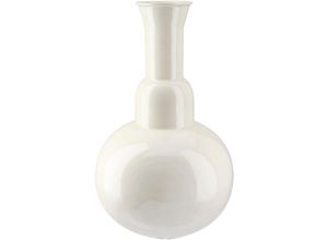 4063387552759 - Tischvase GILDE Vase Filu creme H36 cm beige (creme) B23cm H36cm T23cm Metall Vasen