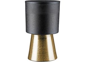 4063387579879 - Tischvase CASABLANCA BY GILDE Übertopf zylindrisch Nama schwarz schwarz B22cm H34cm T22cm Ø22cm Aluminium Vasen
