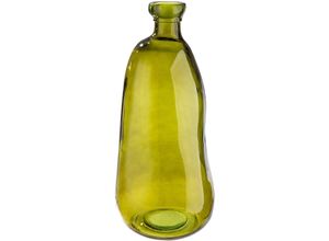 4063387588925 - Bodenvase GILDE Bodenvase bauchig  organisch Organical grün H 51 cm grün B22cm H51cm T22cm Ø22cm Glas Vasen