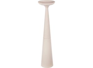 4063387590065 - Casablanca by Gilde Standkerzenhalter Kerzenleuchter Säule Rotonda (1 St) 1-flammig aus Eisen Durchmesser ca 21 cm braun|grau