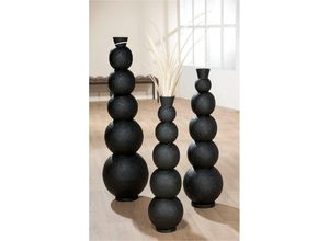 4063387590188 - Bodenvase CASABLANCA BY GILDE Bodenvase Rotonda\ Vasen Gr B H T 25 cm x 87 cm x 25 cm schwarz Blumenvasen