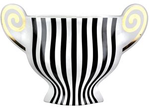 4063387590614 - Tischvase GILDE Vase Anphora weiß H 225 cm weiß B33cm H225cm T9cm Keramik Vasen