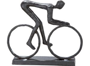 4063387674956 - Dekofigur CASABLANCA BY GILDE Skulptur Racer Dekofiguren Gr B H T 18 cm x 15 cm x 4 cm braun Deko-Objekte