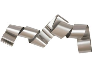 4063387698631 - Dekoobjekt CASABLANCA BY GILDE Wandobjekt Twist champagnerfarben H 28 cm beige (champagnerfarben) B75cm H28cm T135cm Metall Dekofiguren