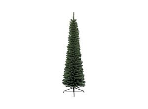 4063387991756 - Künstlicher Weihnachtsbaum GILDE Nadelbaum im Ständer grün B70cm H240cm T70cm Kunststoff Weihnachtsbäume Kunststoff grün ØxH 70x240 cm