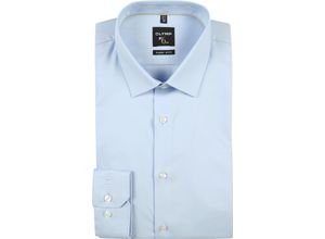 4063402320509 - OLYMP No Six Businesshemd Super-Slim Fit 1 1-Arm Kent-Kragen für Herren blau 42