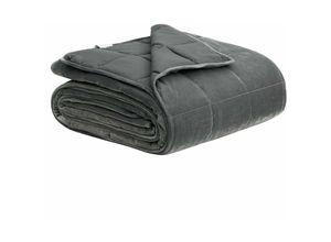 4063425012023 - Woltu - Gewichtsdecke 9kg 200x230cm Therapiedecke für Erwachsene Entspannungsdecke Therapie aus Mikrofaser Cashmere Feeling Beschwerte Decke Anti