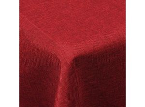 4063425025061 - Tischdecke Tischtuch waschbar rot rot 110x140cm - rot - Woltu