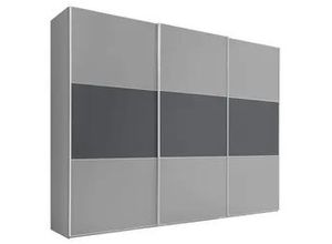 4063463805403 - Schwebetürenschrank in Anthrazit Grau B 280 cm