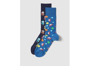 4063489030506 - Socken mit Motiv-Print im 2er-Pack