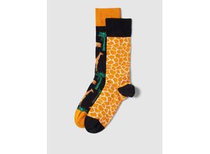 4063489030773 - Socken mit Motiv-Print im 2er-Pack