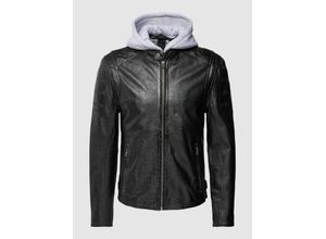 4063495164189 - Lederjacke mit abnehmbarer Kapuze Modell Rylo