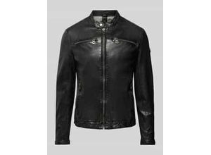 4063495209644 - Lederjacke mit Stehkragen Modell Balton