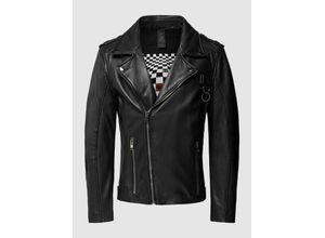 4063495212415 - Lederjacke mit Reverskragen Modell Crail