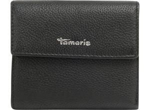 4063512074415 - Tamaris Geldbörse Leder Emblem für Damen schwarz
