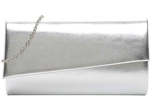 4063512106260 - Tamaris Clutch Magnetdruckknopf Kunstleder für Damen silber