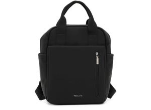 4063512126558 - Tamaris Rucksack Laptopfach Reißverschluss für Damen schwarz