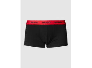 4063535191748 - Pants kurz 3er-Pack Logo-Bund für Herren schwarz S