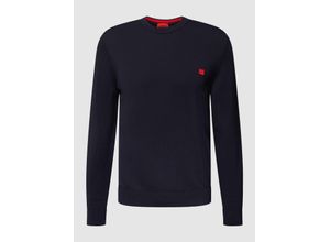 4063535193292 - Regular Fit Strickpullover mit Label-Stitching Modell CASSIUS