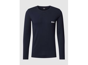 4063535221469 - Longsleeve mit Label-Stitching Modell Infinity