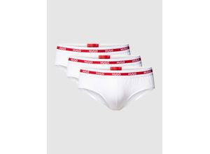 4063537396653 - Slip mit elastischem Logo-Bund im 3er-Pack