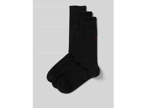 4063537577403 - Socken mit Label-Stitching im 3er-Pack