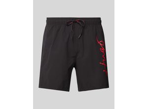 4063537831536 - Badehose mit Label-Print Modell Reef 4063537831536 - Badehose mit Label-Print Modell Reef