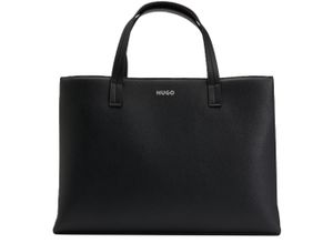 4063537849951 - HUGO RED Shopper Reißverschluss Emblem für Damen schwarz