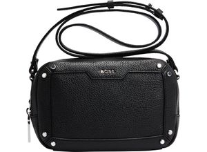 4063537919401 - BOSS Schultertasche Leder Emblem uni für Damen schwarz