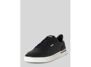 4063537948036 - Low Top Sneaker aus Leder mit Schnürung