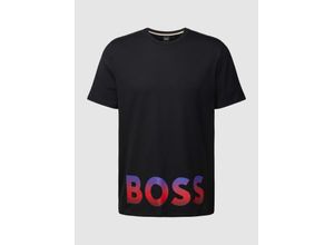 4063538097764 - T-Shirt mit Label-Print