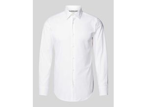 4063538106688 - Slim Fit Businesshemd aus Feintwill mit Stretch-Anteil