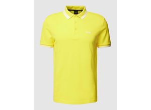 4063538164268 - Poloshirt mit Label-Stitching Modell PADDY