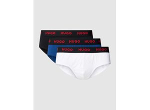 4063538189735 - Slip mit elastischem Logo-Bund im 3er-Pack