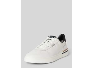 4063538417548 - Low Top Sneaker aus Leder mit Schnürung
