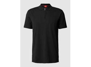 4063538452198 - Regular Fit Poloshirt mit Label-Detail Modell Dekok