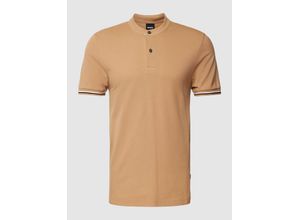 4063538482218 - Slim Fit Poloshirt mit Stehkragen Modell Polloni